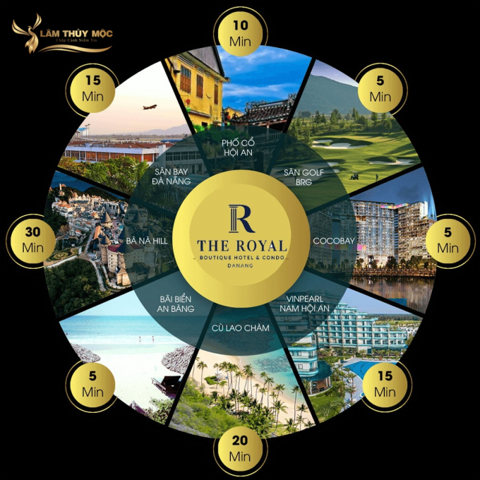 The Royal Đà Nẵng sở hữu vị trí đắc địa.