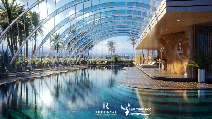 Hồ bơi panorama – chốn thư giãn đẳng cấp.