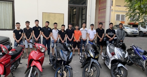 Hải Phòng: Xử lý nhóm thanh niên lạng lách đánh võng làm náo loạn đường phố