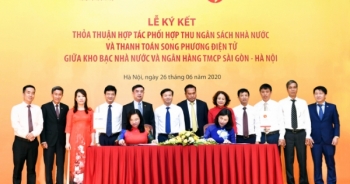 Kho bạc Nhà nước và Ngân hàng SHB ký kết thỏa thuận hợp tác phối hợp thu NSNN và thanh toán song phương điện tử