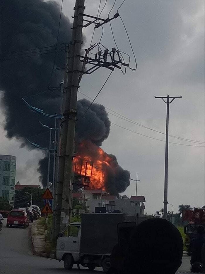 Hiện trường vụ cháy