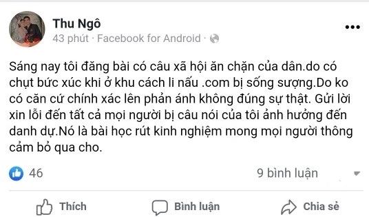 Bắc Giang: Xử phạt người bịa đặt thông tin "ăn chặn" bữa ăn trong khu cách ly