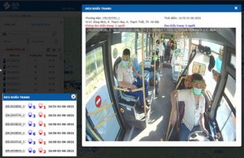 Công bố việc áp dụng thành công trí tuệ nhân tạo (AI) giúp phát hiện người không đeo khẩu trang trên xe khách