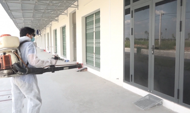 Bình Phước triển khai phòng chống dịch Covid-19 tại các điểm thi