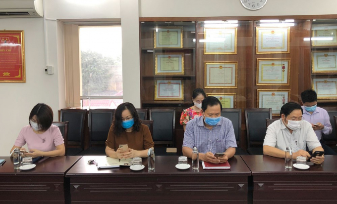 Cán bộ, người lao động Ban Tổ chức Thành uỷ Hải Phòng ủng hộ quỹ vắc xin phòng, chống COVID-19