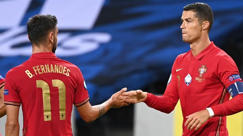 Với Ronaldo và Bruno Fernandes, Bồ Đào Nha hoàn toàn có thể bảo vệ ngôi vương.