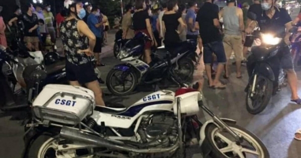 Quảng Ninh: Khởi tố, bắt giam đối tượng tạt đầu xe đặc chủng của CSGT