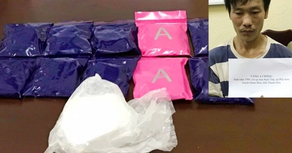 Buôn bán ma túy kiếm chênh lệch, Vàng A Chổng đã bị bắt