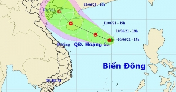 Vùng áp thấp trên Biển Đông có khả năng mạnh lên thành áp thấp nhiệt đới