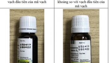 Aquadetrim vitamin D3 nghi ngờ hàng giả bán tràn lan trên thị trường