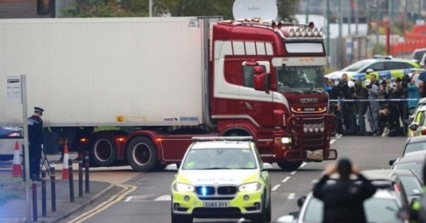 Bắt giữ thêm một nghi can trong vụ 39 thi thể trong xe tải đông lạnh