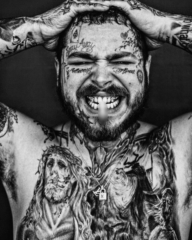 Nam rapper người Mỹ Post Malone (25 tuổi) vừa mạnh tay chi ra 1,6 triệu USD (gần 37 tỷ đồng) để làm đẹp toàn bộ hàm răng, đặc biệt, anh gắn hai viên kim cương lên hai răng nanh.