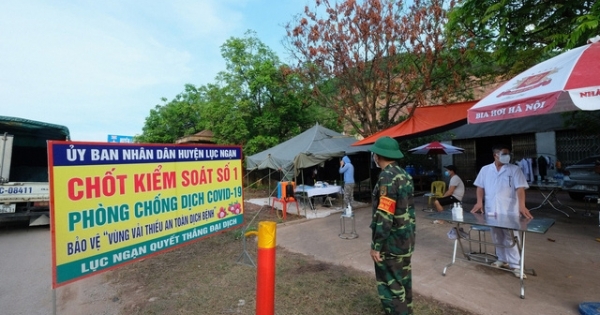 Bắc Giang: Huyện Lục Ngạn “lùi” thời gian cách ly nhiều khu vực