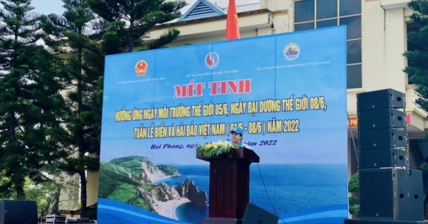 Hải Phòng: Mít tinh hưởng ứng Ngày Môi trường thế giới