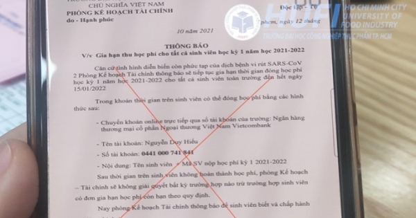 Cảnh báo sinh viên 