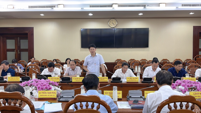 Ông Nguyễn Thanh Tịnh, Thứ Trưởng Bộ Tư Pháp tại buổi làm việc