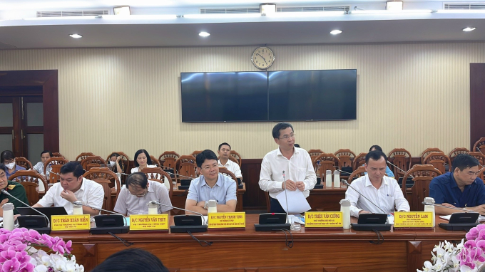 Ông Triệu Văn Cường, Thứ trưởng Bộ Nội vụ phát biểu