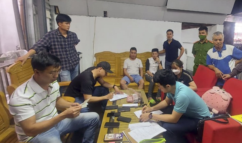 Công an tỉnh Lai Châu vừa phá thành công 1 đường dây cho vay nặng lãi với lãi suất lên đến 256%/năm. Ảnh: CACC