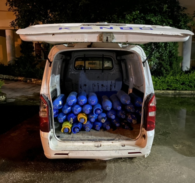 HP22 Hải Phòng liên tiếp bắt giữ số lượng lớn bình “khí cười”