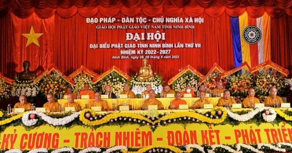 Thượng toạ Thích Minh Quang được suy cử Trưởng Ban Trị sự Phật giáo tỉnh Ninh Bình