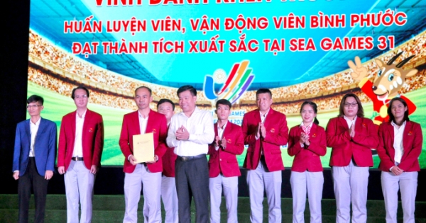 Lần đầu tiên tham dự Vận động viên Bình Phước xuất sắc đoạt được "Vàng" tại SEA Games 31