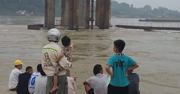 Vĩnh Phúc: Một người lái đò mất tích trên Sông Lô