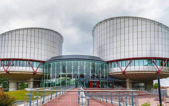 Trụ sở Tòa án Nhân quyền châu Âu (ECHR). (Ảnh: TASS)