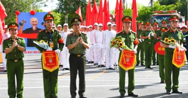 Công an Hải Phòng đạt giải Nhất hội thi cứu nạn, cứu hộ toàn quốc lần thứ II, Cụm thi số II