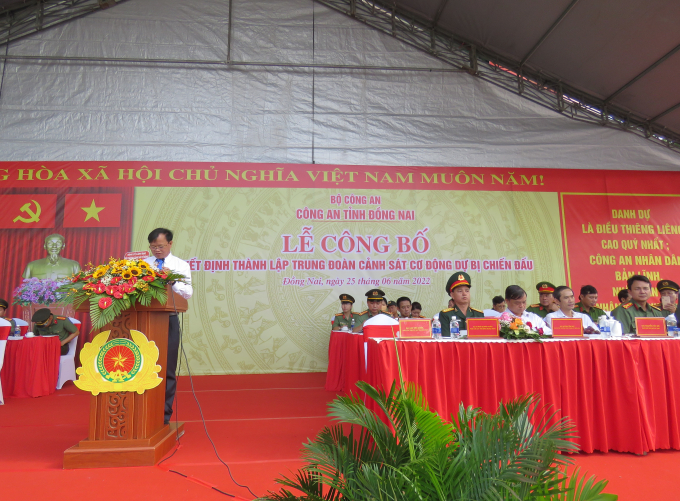 Ông Cao Tiến Dũng - Chủ tịch UBND tỉnh phát biểu chỉ đạo tại buổi lễ