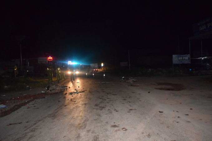 Hiện trường vụ tai nạn