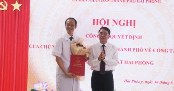 Bổ nhiệm Giám đốc Bệnh viện Mắt Hải Phòng