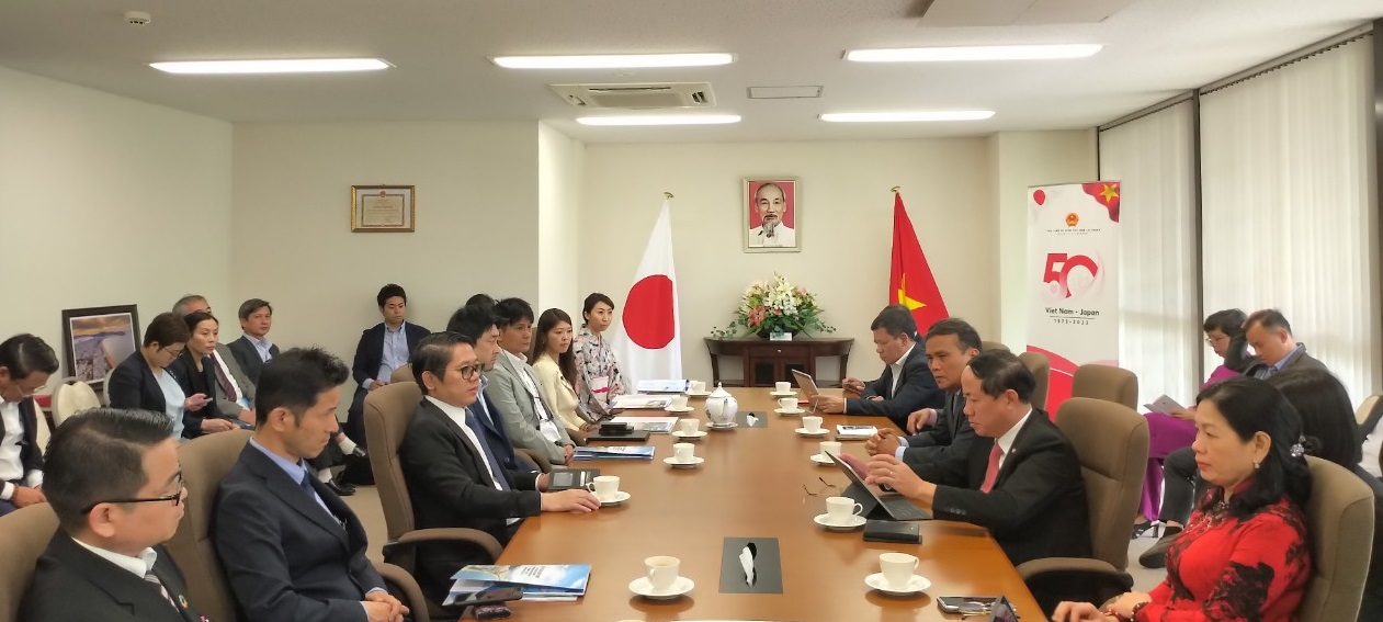 Quang cảnh buổi làm việc. Ảnh: Lê Anh