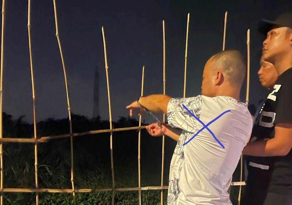 Đối tượng Hoàng Hữu Thịnh. (Ảnh: CA Hải Phòng)