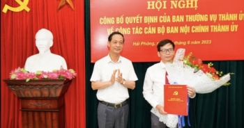 Hải Phòng: Bổ nhiệm Phó Trưởng Ban Nội chính Thành ủy