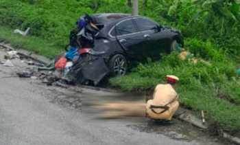 Video: Một cán bộ CSGT bị xe container đâm tử vong khi đang làm nhiệm vụ