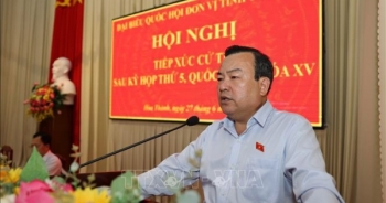 Đoàn đại biểu Quốc hội tỉnh Tây Ninh tổ chức Hội nghị tiếp xúc cử tri