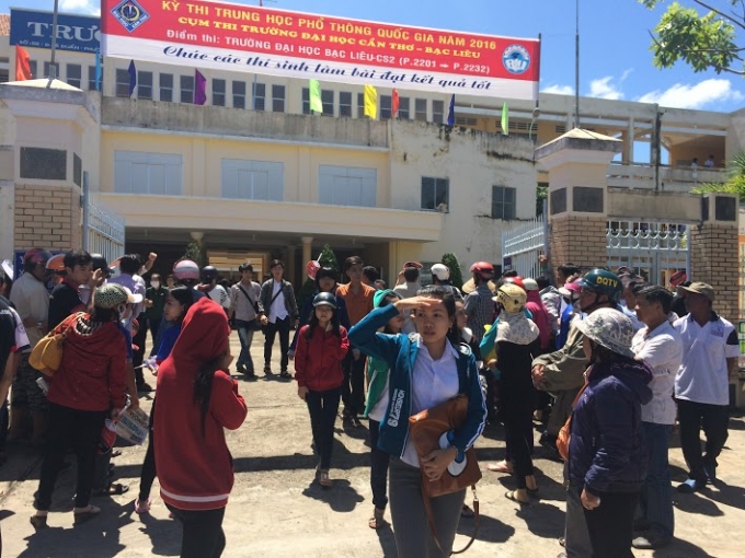 Bạc Li&ecirc;u: Hơn 4.000 th&iacute; sinh bước v&agrave;o kỳ thi tốt nghiệp THPT năm 2016