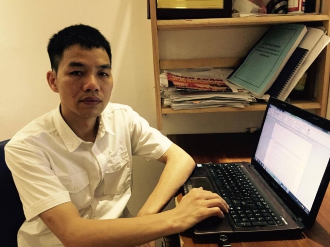 Nh&agrave; b&aacute;o Nguyễn Th&agrave;nh Vĩnh.