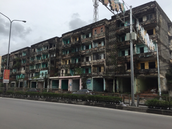 Dự &aacute;n chung cư cũ P.Hồng H&agrave; vẫn chưa được triển khai.