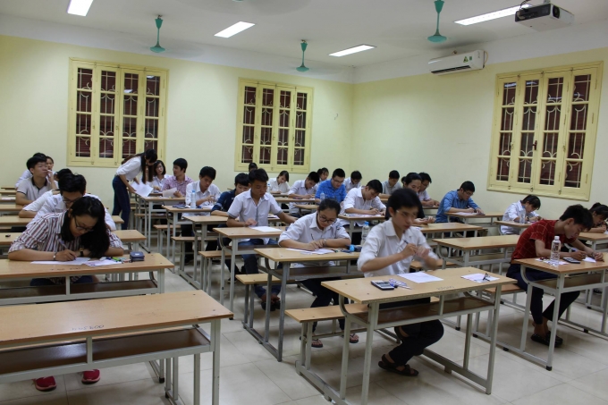 Kh&ocirc;ng kh&iacute; ng&agrave;y thi thứ 2 tại đ&acirc;y diễn ra nghi&ecirc;m t&uacute;c.