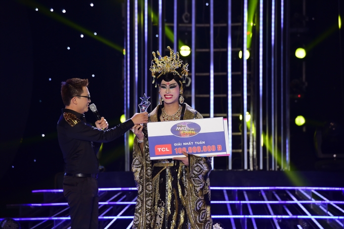 Phan Ngọc Lu&acirc;n gi&agrave;nh giải nhất tuần với 35 điểm.