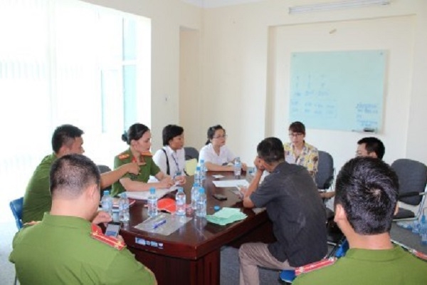 Buổi l&agrave;m việc tại C&ocirc;ng ty My Way sau khi kiểm tra.