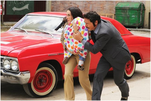 H&igrave;nh ảnh trong phim Người g&oacute;a phụ đen.