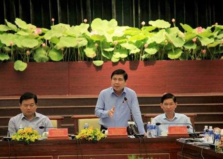 Chủ tịch UBND TP.HCM, Nguyễn Th&agrave;nh Phong khẳng định ch&iacute;nh quyền th&agrave;nh phố sẽ lắng nghe, tiếp thu c&aacute;c &yacute; kiến của doanh nghiệp.