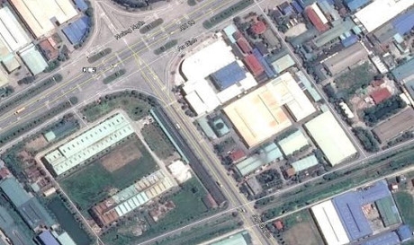 Đường Ng&ocirc; Quyền nối quốc lộ 5 với trung t&acirc;m TP Hải Dương.