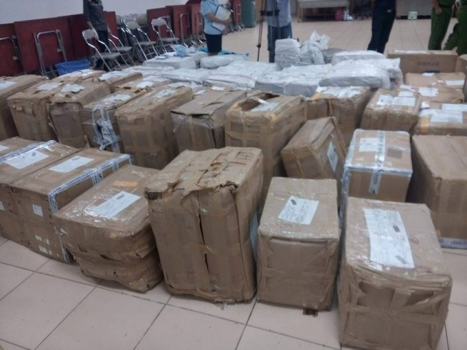 Tang vật cơ quan chức năng thu giữ.