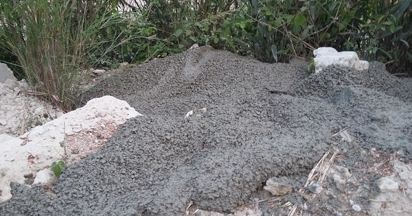 Thủy điện Trung Sơn: Ngang nhiên xả bê tông thừa xuống sông Mã?