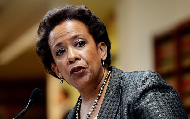 Bộ trưởng Tư ph&aacute;p Mỹ Loretta Lynch. (Ảnh: EPA)