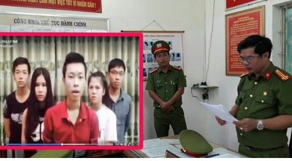 Một h&igrave;nh ảnh được lan truyền tr&ecirc;n c&aacute;c trang mạng x&atilde; hội cho rằng c&aacute;c em bị phạt 50 triệu đồng. Tuy nhi&ecirc;n, điều n&agrave;y th&ocirc;ng tin bịa đặt.