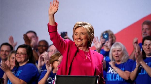 Ứng vi&ecirc;n tổng thống đảng D&acirc;n chủ Hillary Clinton. (Ảnh: Reuters)